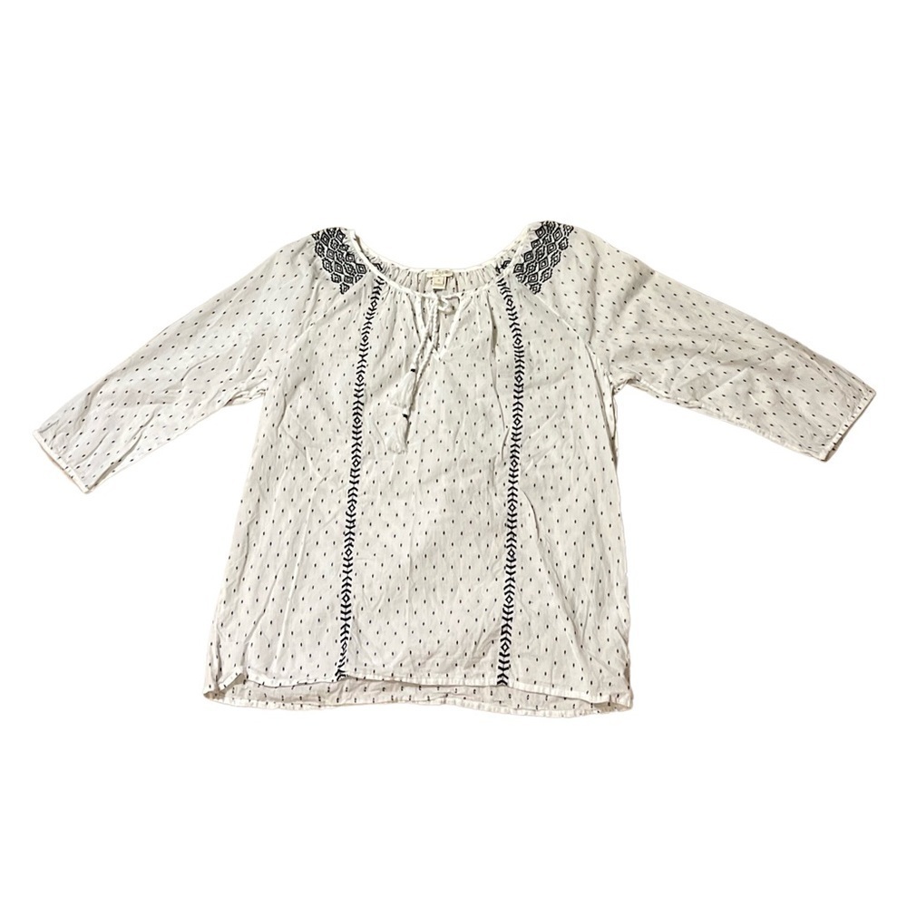 J. Crew Peasant Top